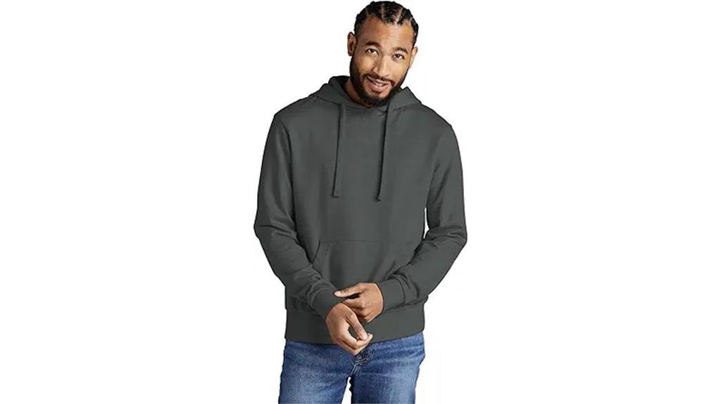 organic french terry hoodie