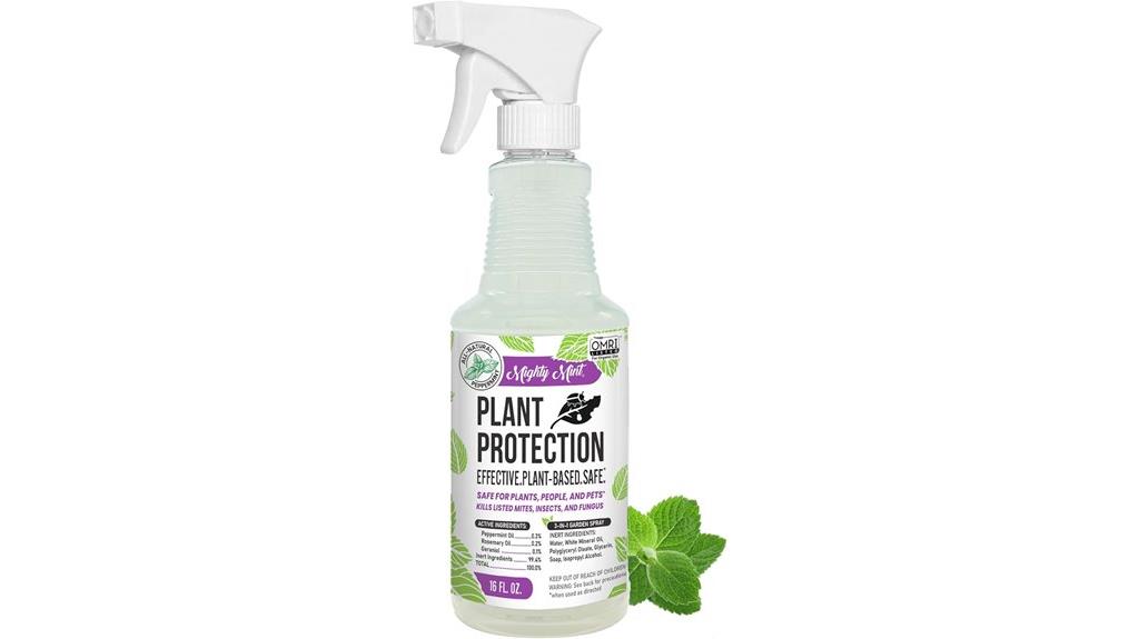 peppermint plant protection spray