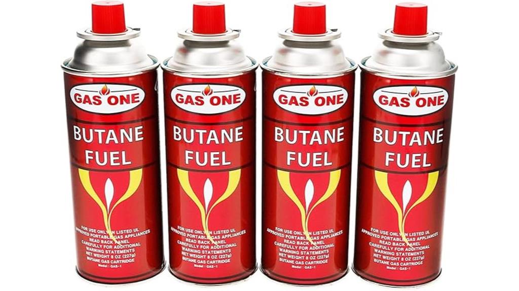 portable camping butane fuel