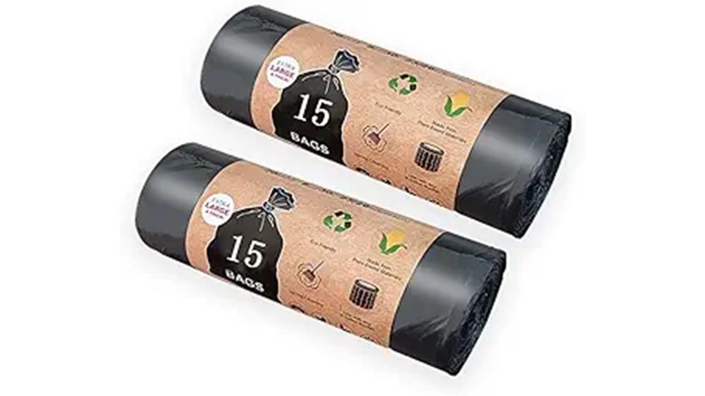 portable compostable trash bags