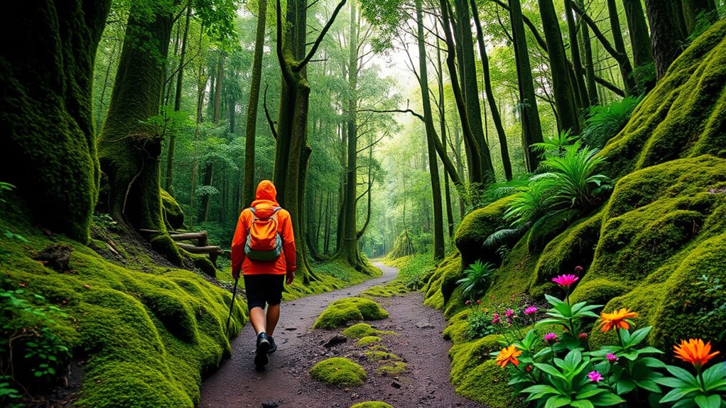 practice responsible eco hiking behavior