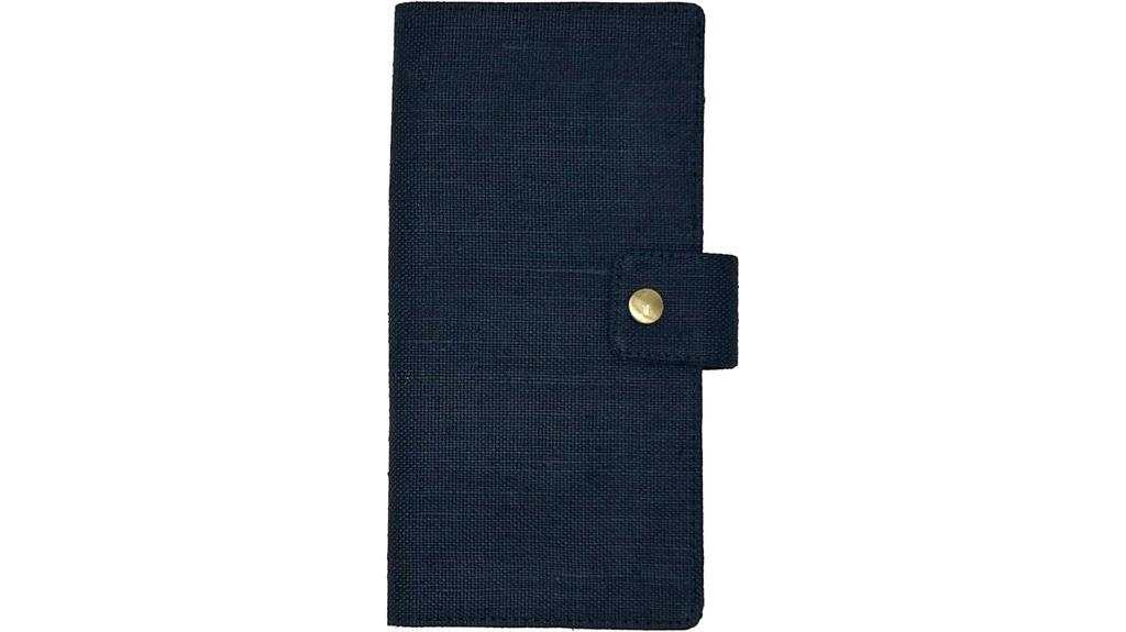 premium hemp passport holder