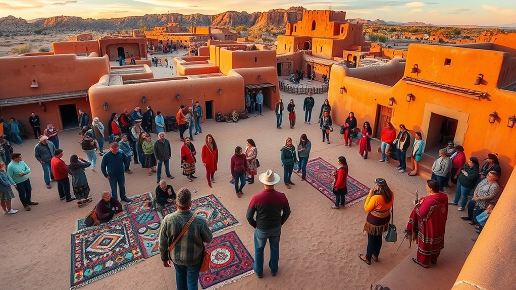 pueblos promote community tourism