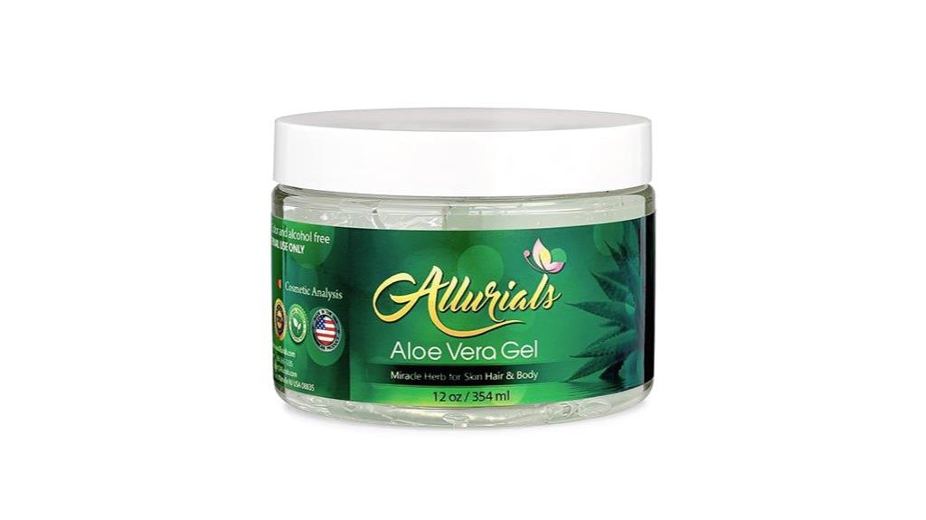 pure organic aloe vera