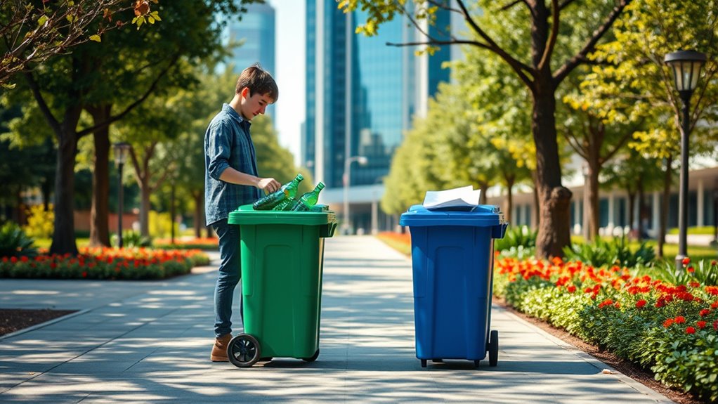 recycle properly and rinse