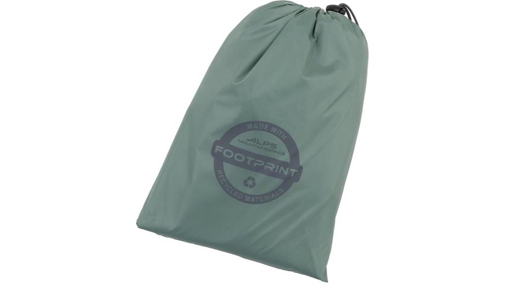 recycled material tent footprint