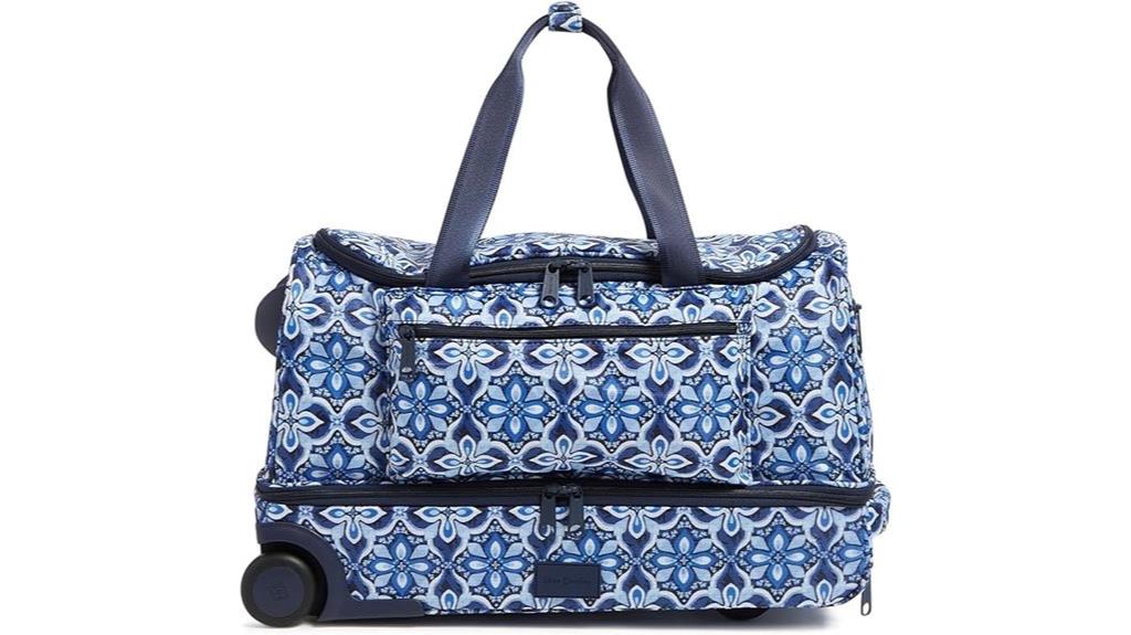 recycled ripstop travel bag
