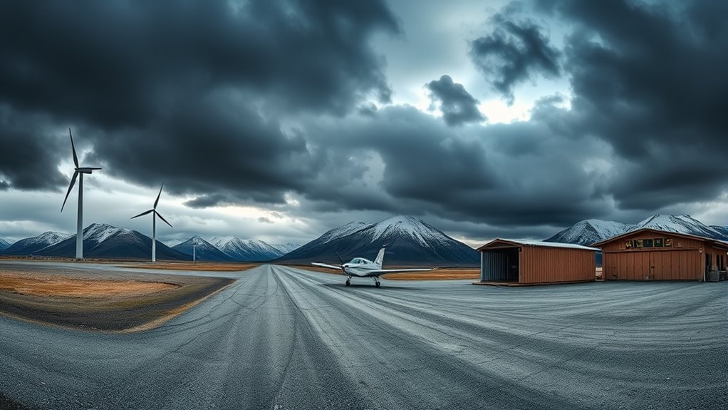 remote airport logistical challenges