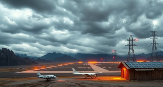 remote airports go green