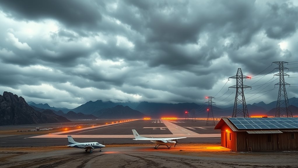 remote airports go green