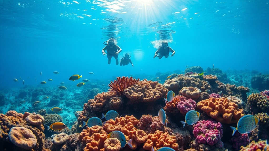 respect marine life and habitats