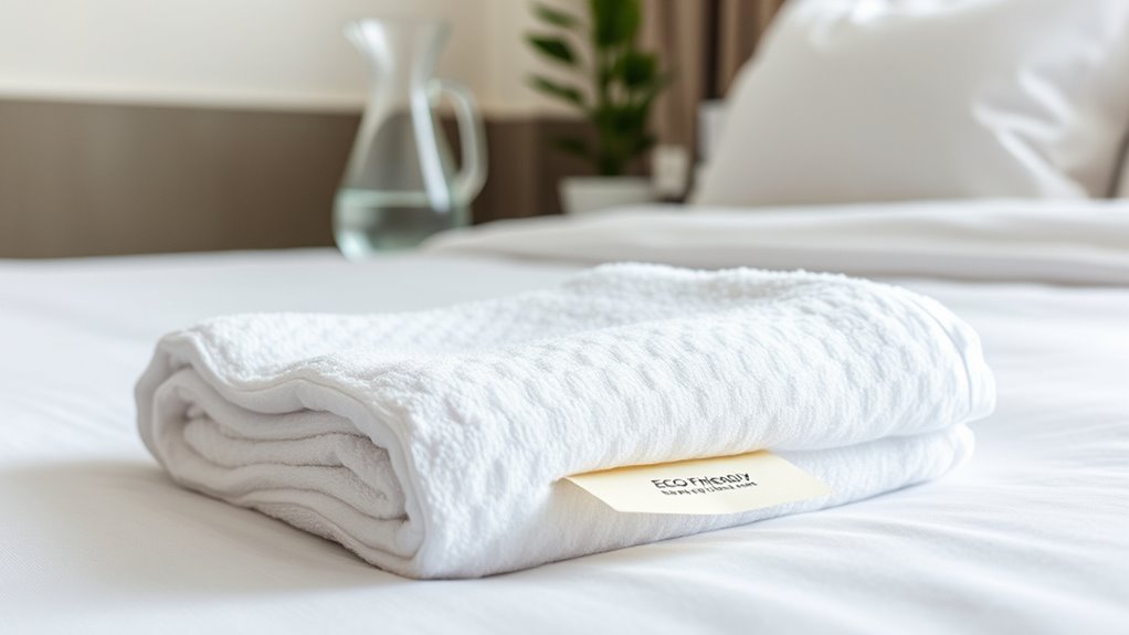 save water through linen reuse