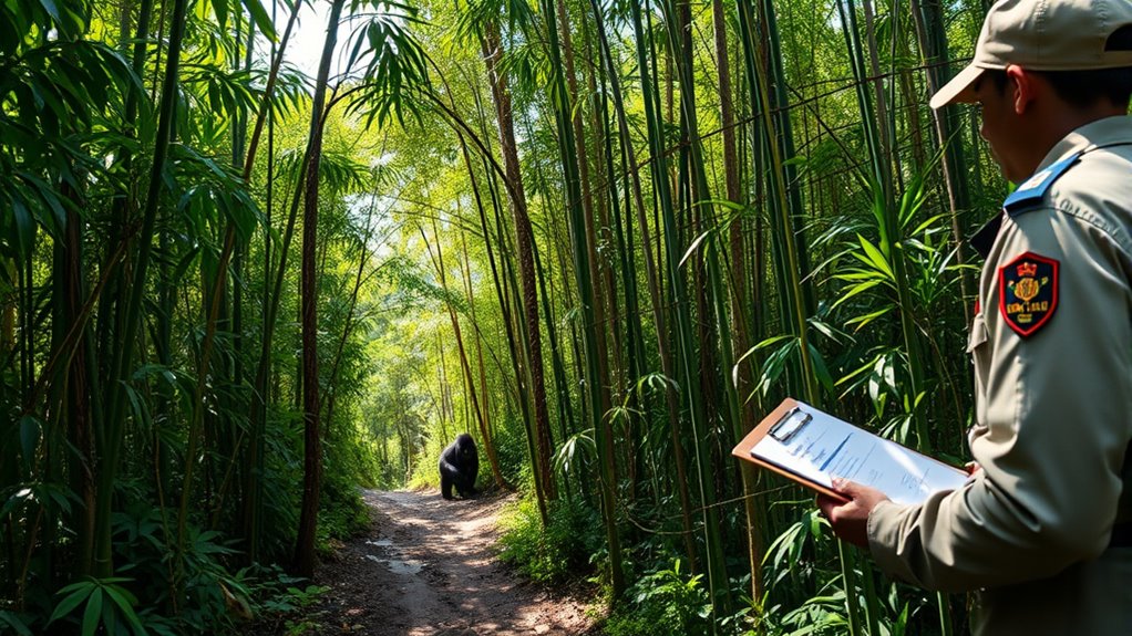 secure gorilla trek permits early
