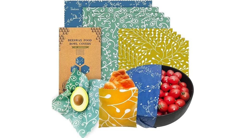 set of 27 beeswax wraps