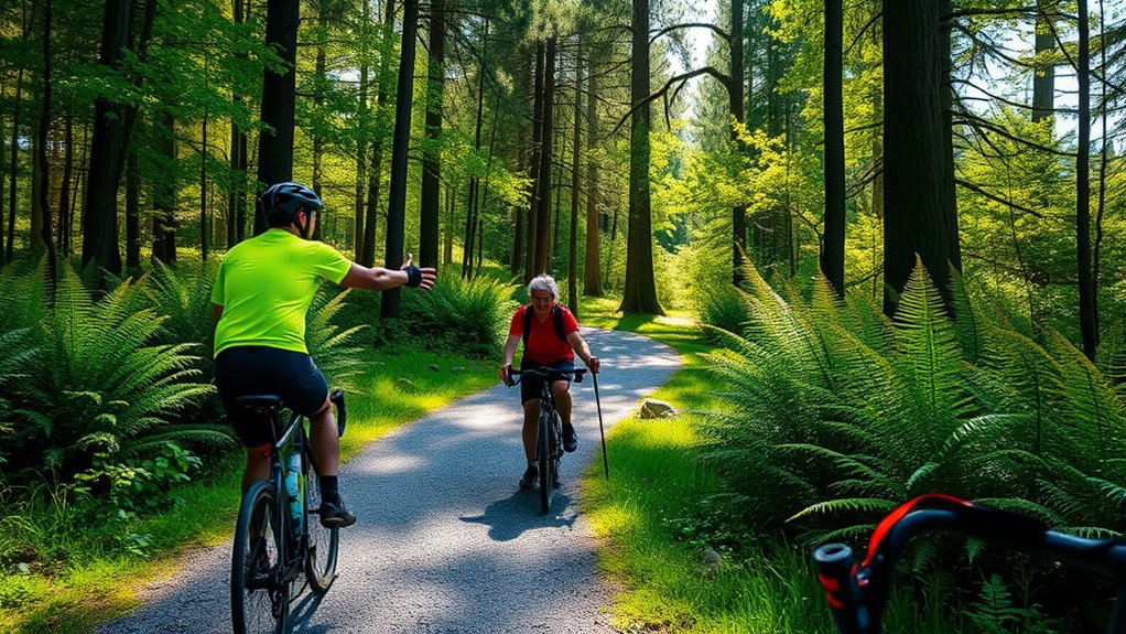 share trail ride respectfully