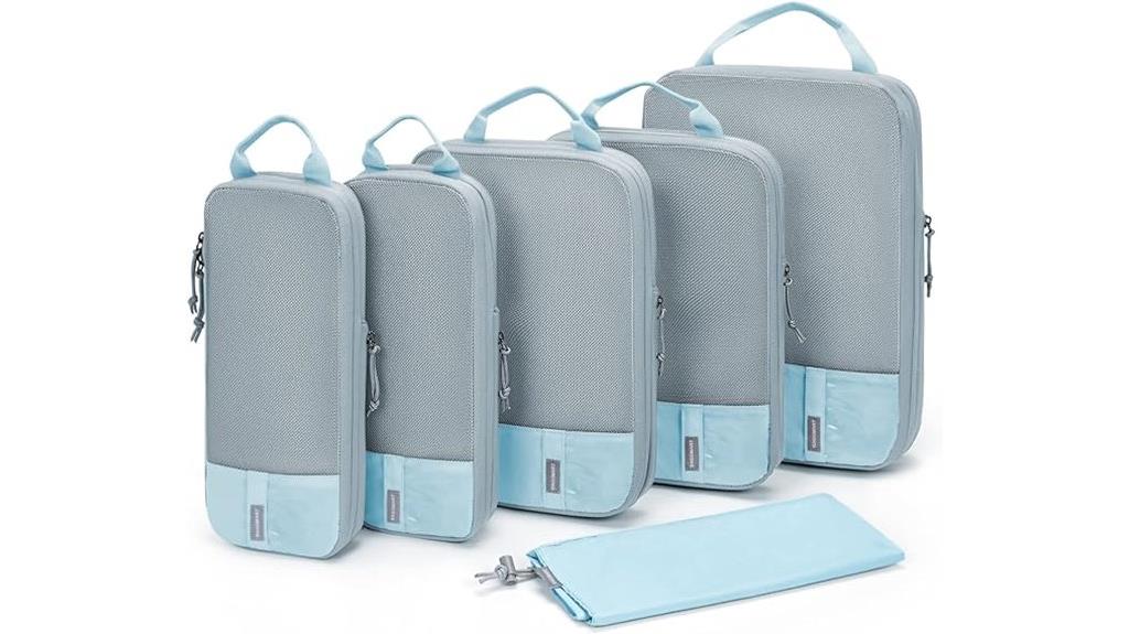 six piece travel organizers