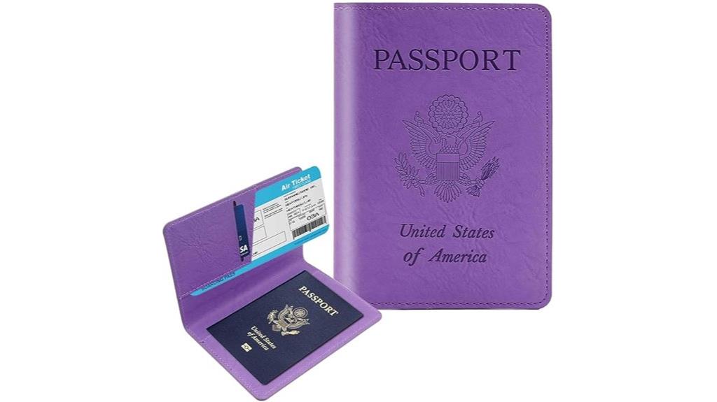 slim rfid passport organizer