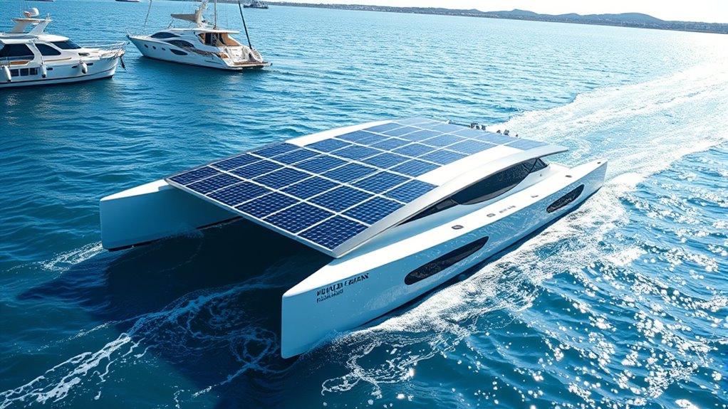 solar powered eco friendly maritime innovation