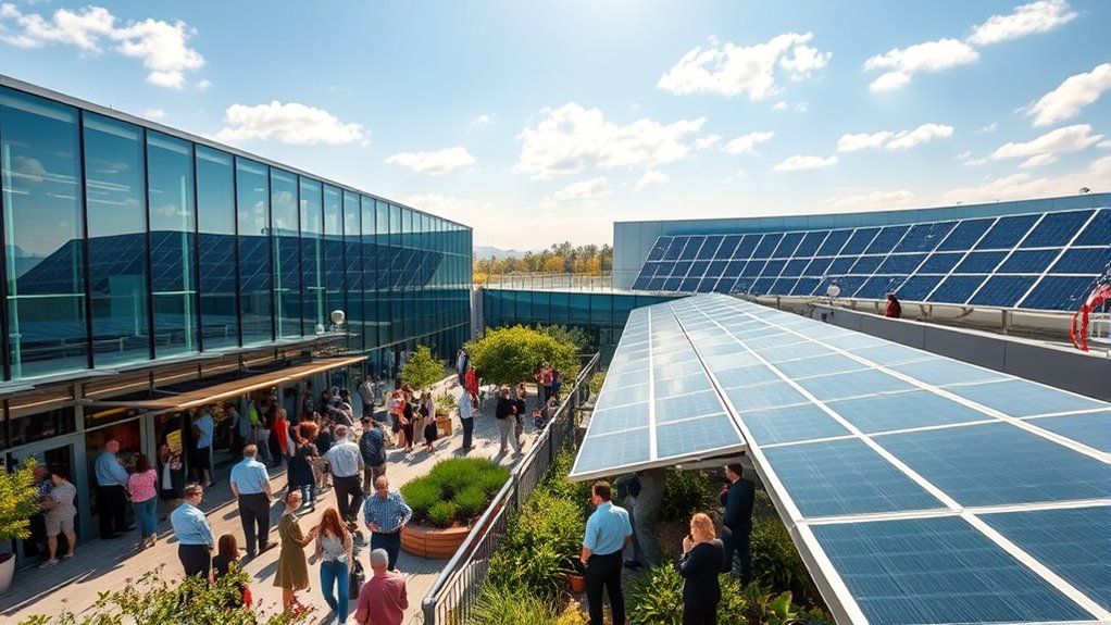 solar powered eco friendly venues