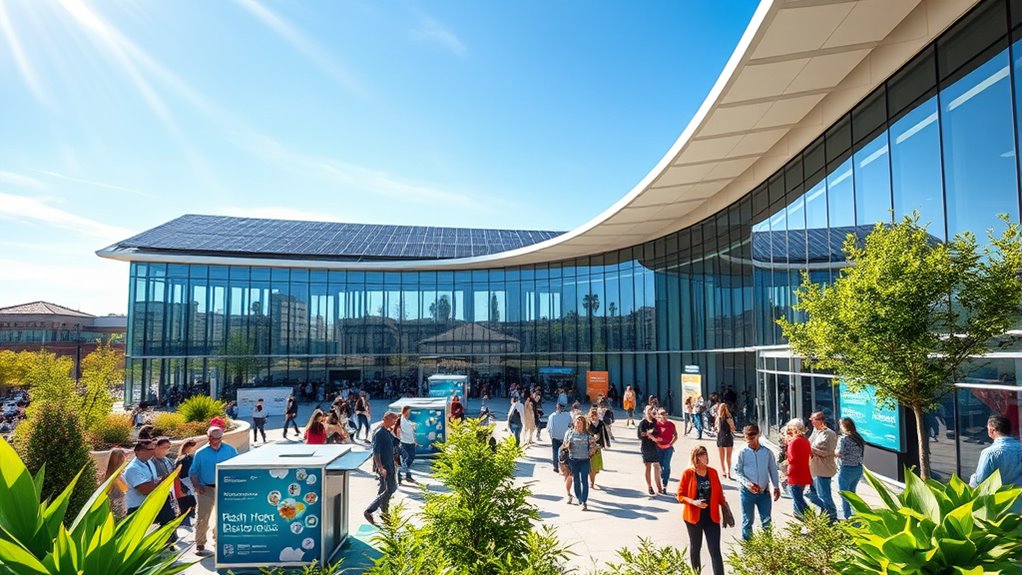 solar powered green tech events