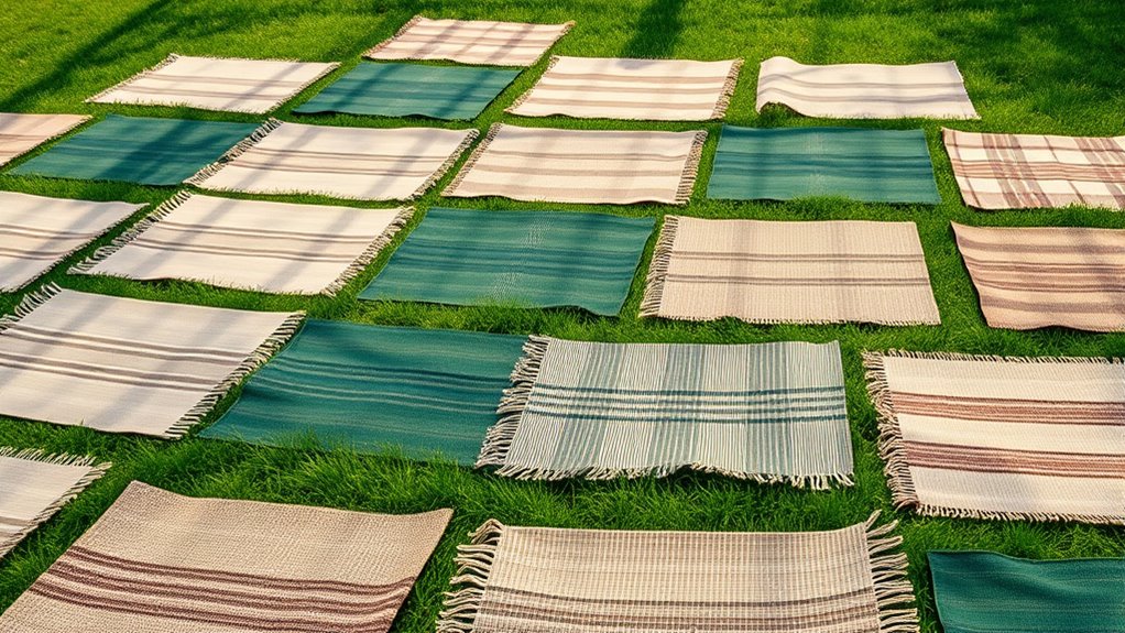stylish eco friendly picnic blankets