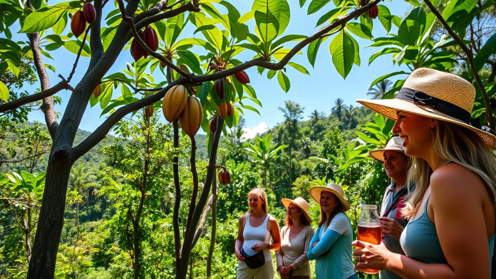 support sustainable cacao tourism