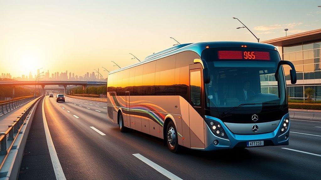 sustainable autonomous electric buses