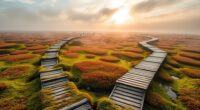 sustainable estonia bog exploration