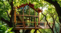 sustainable global treehouse resorts