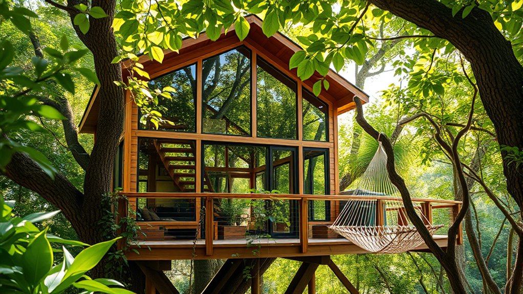 sustainable global treehouse resorts
