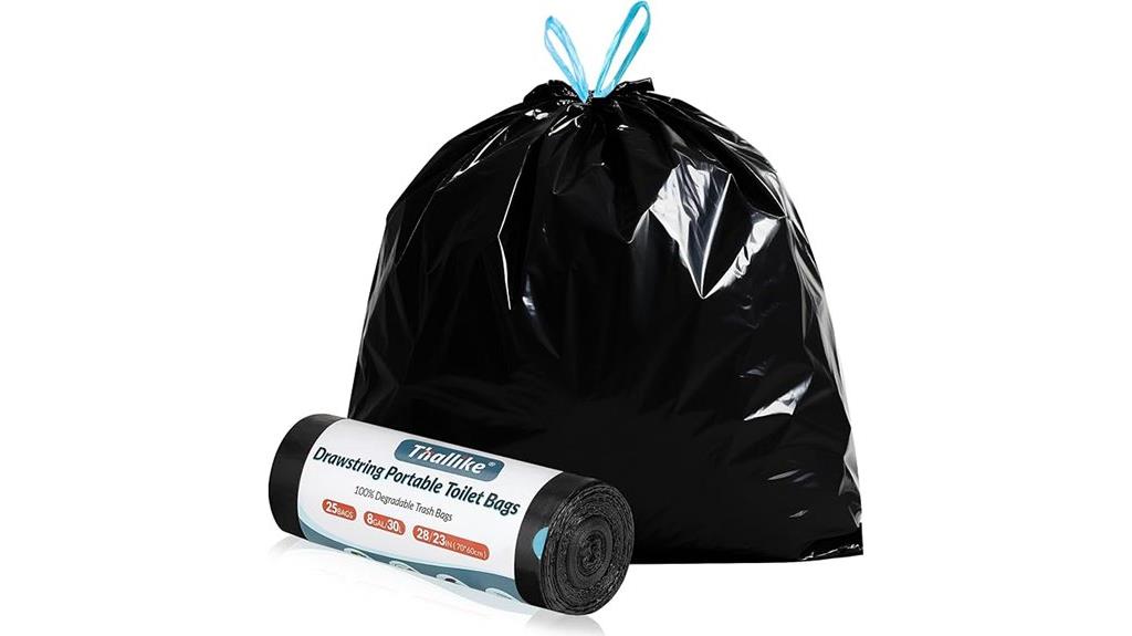 thick biodegradable portable waste