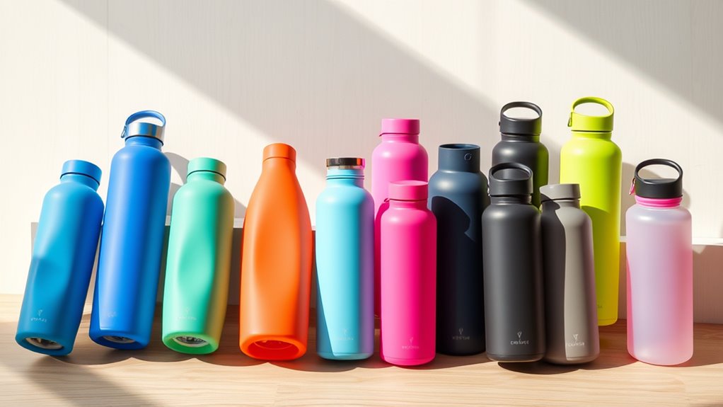 top collapsible silicone bottles