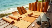 top cork travel yoga mats