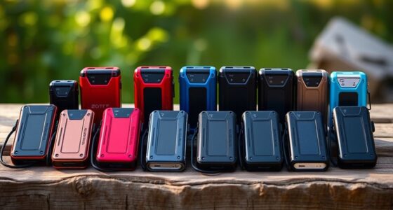 top hand crank chargers
