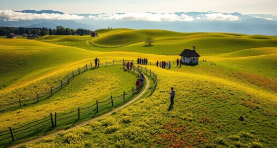 tourists aid meadow restoration