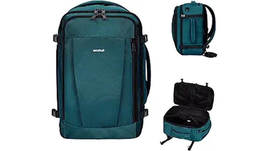travel backpack with charging port