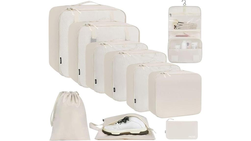 travel organizer packing cubes