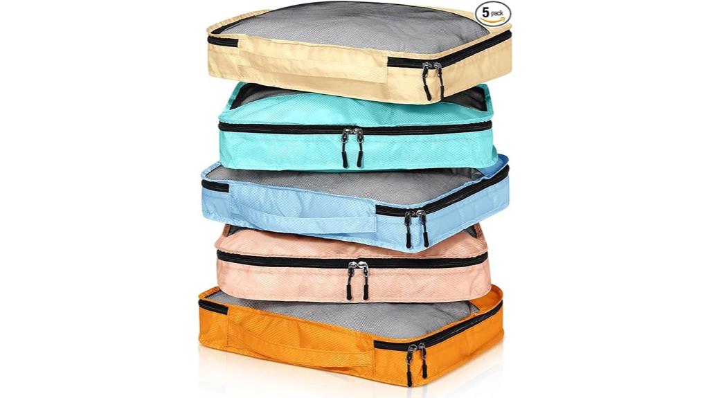 travel packing cube set