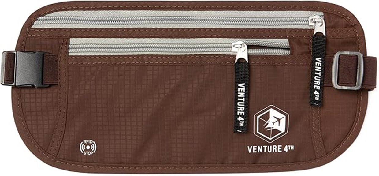 travel rfid passport belt