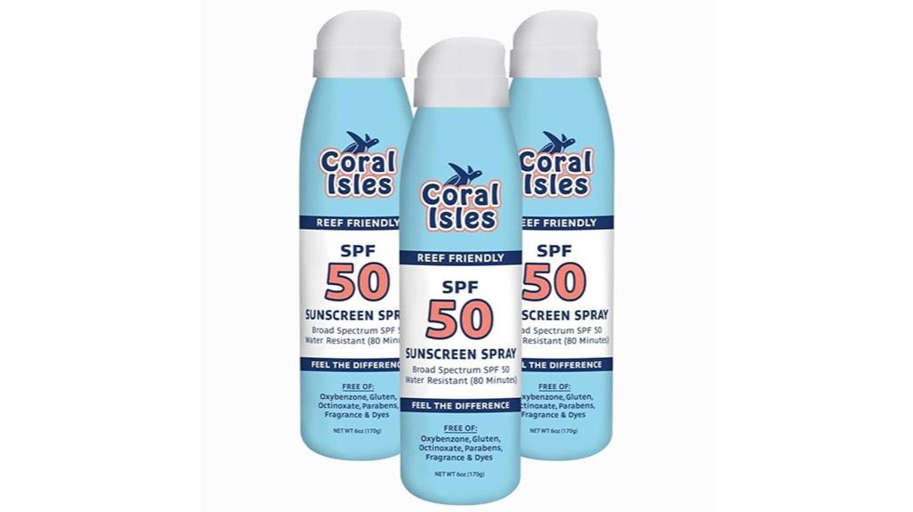 triple spf 50 spray