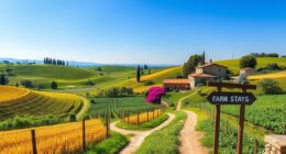 tuscany organic farm accommodations
