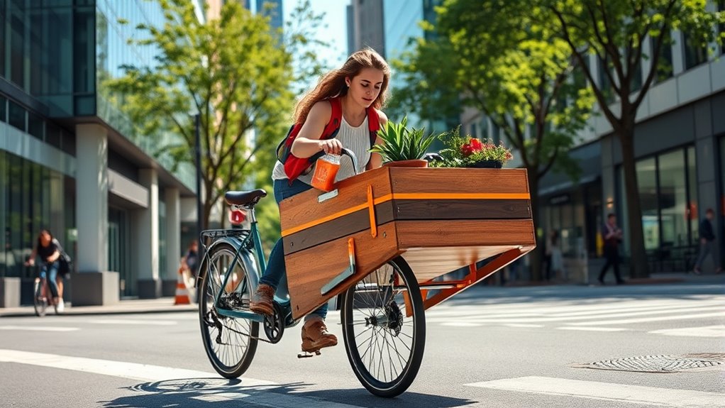 urban cargo bike travel