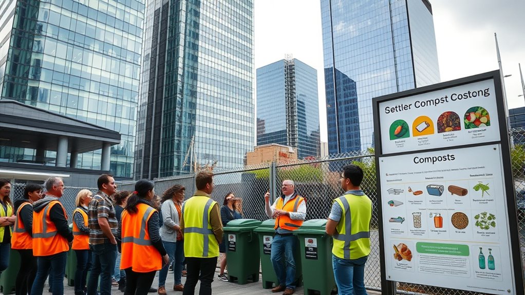 urban composting facility tours