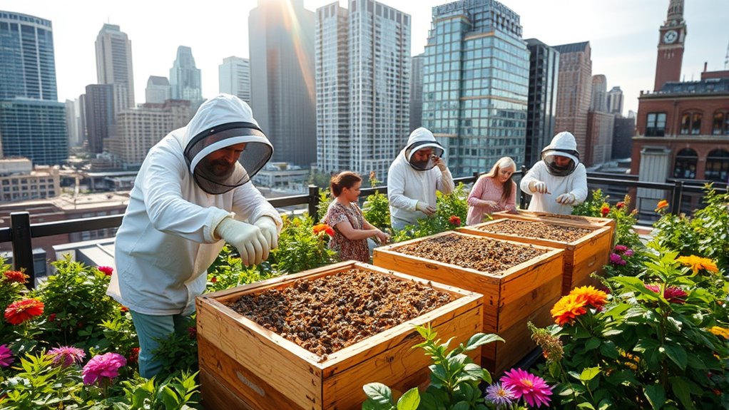 urban flora supports diverse pollinators