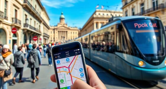 using transit apps abroad