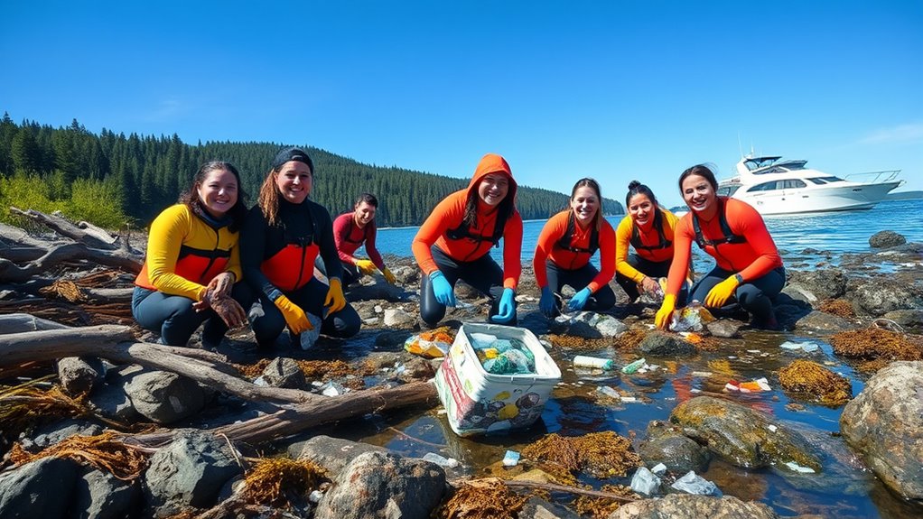 volunteer led ocean cleanup initiatives