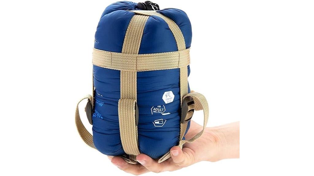 warm weather sleeping bag