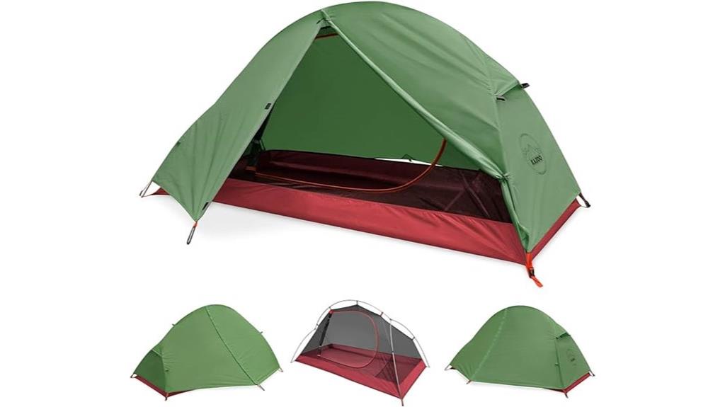 waterproof 1 2 person tent
