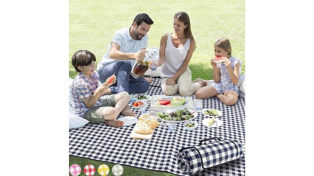 waterproof foldable picnic blanket