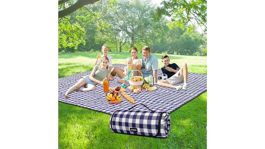 waterproof foldable picnic blanket